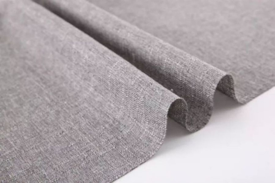 Einfaches Art-Polyester-Leinen-Polyester-Gewebe für Sofa