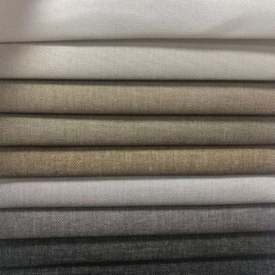 Einfaches Art-Polyester-Leinen-Polyester-Gewebe für Sofa