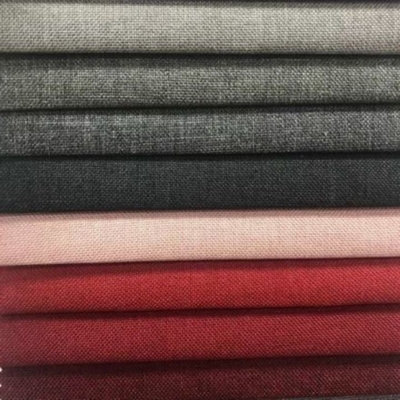 Moderne Art Hometextile-Polsterungs-Leinen-Sofa Fabric Warp Knitted Customs