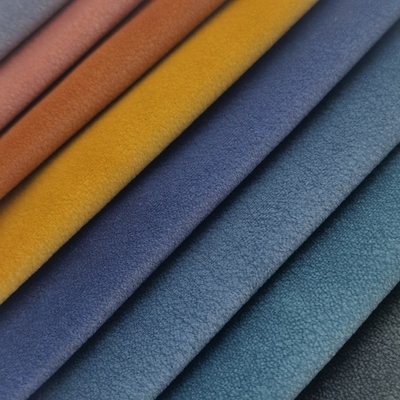 Gestrickter Sofa Velvet Sequin Fabric Imitation überziehen Polyester 100% mit Leder