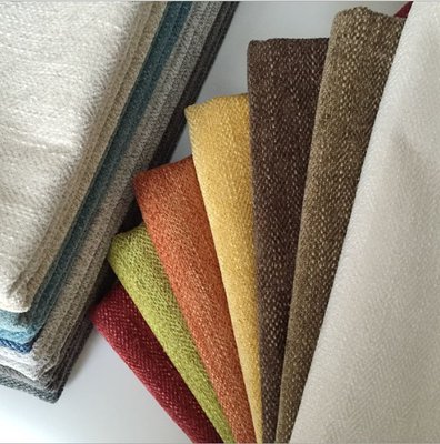 Chenille-Samt Sofa Upholstery Fabrics Brushed Pattern