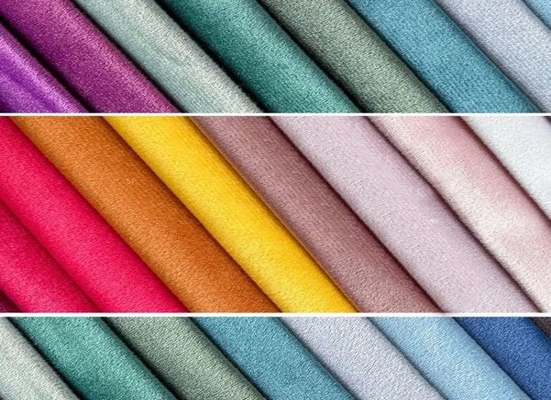 Hometextile-Polsterungs-Samt-Sofa Fabric-Polyester 100% DTY FDY 1mm Odvia brennen aus
