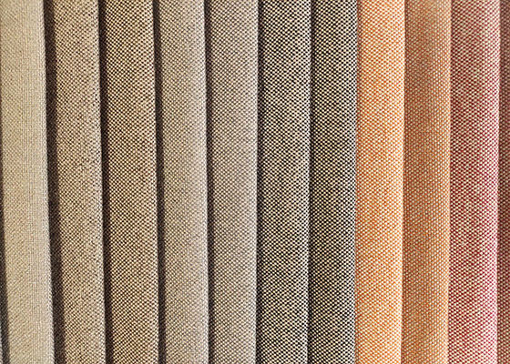 Garn-gefärbtes Gewebe 100% des Polyester-Automobilsitzbezug-Sofas Mehrfarbenleinengewebe
