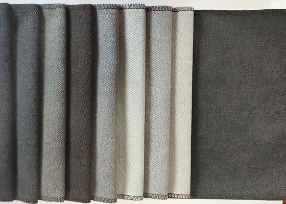 Gestricktes einfacher Faux-Leinengewebe-Polyester Sofa Fabrics ISO9001