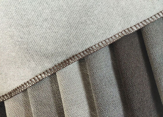 Polyester-Chenille-Polsterungs-Gewebe SGS einfaches Sofa Fabric 215gsm