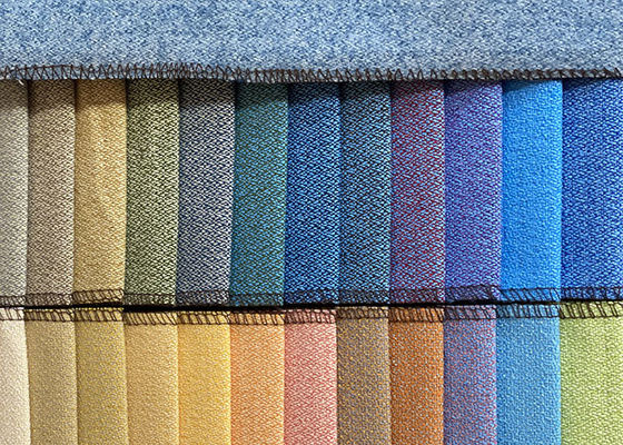 Einfaches gefärbtes Polsterungs-Sofa Fabric Colored Cloth Pure-Polyester