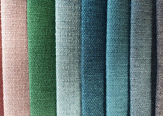 Leinen-Sofa Fabric Dress Shirt Knitted reines Polyester 335gsm