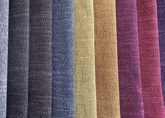 Gebürstetes Leinen-Sofa Fabric Faux Slub Effect-Ausgangsgewebe