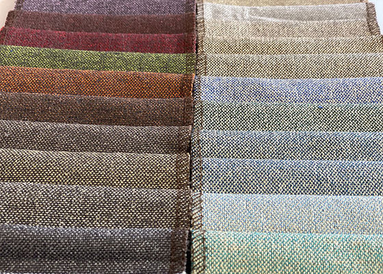 Heißes verkaufendes organisches Leinenbaumwollgewebe für Haupttextillieferungsvorhang legen GEFÄRBTES Sofa Cover-GARN mit Teppich aus