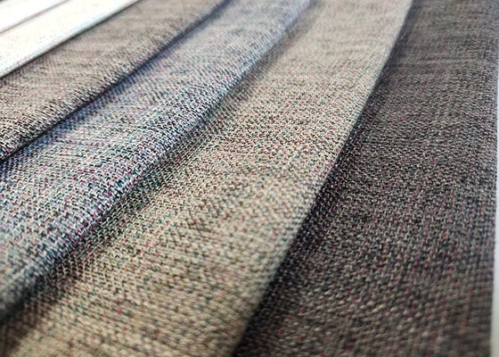Gefärbtes Polyester-Gewebe 260gsm einfaches Grey Upholstery Textile