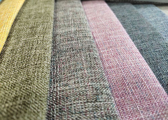 Gefärbtes Polyester-Gewebe 260gsm einfaches Grey Upholstery Textile