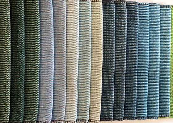Garn 375gsm färbte Leinengewebe, einfaches Polyester-Chenille-Polsterungs-Gewebe