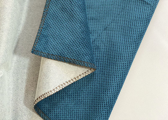 280cm Eco freundliches Polsterungs-Gewebe, blaue 100 aufbereitetes Polyester-Gewebe