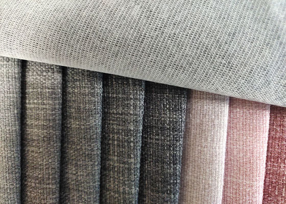 Polyester-Gewebeleinenbaumwollgewebe 100% vieler Farben für Möbelsofa