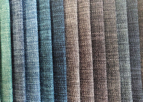 Polyester-Gewebeleinenbaumwollgewebe 100% vieler Farben für Möbelsofa
