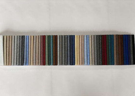Verschlüsselungs-Doris Linen Sofa Fabric Pure-Farbpolyester 100%