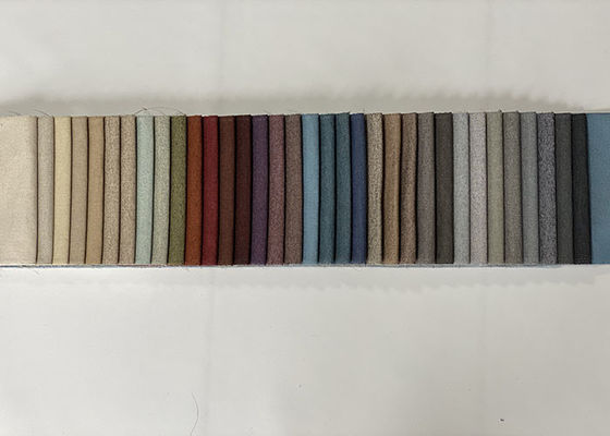 100% Polyester Felpa-Gewebe, weißes Polsterungs-Gewebe des Samt-320gsm
