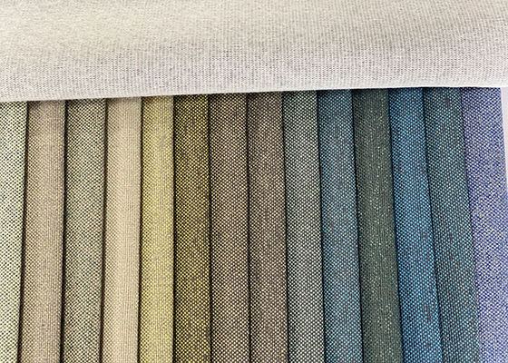 freies Beispiel-Polyester-Polsterungssofaleinengewebe Ausgangstextillieferungsvorhang-Teppich-Sofa Cover-GARN GEFÄRBT