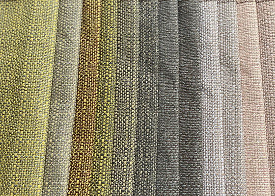145cm färbte Schwergewichts- Leinenpolsterungs-Gewebe-Garn Sofa Textile Cloth