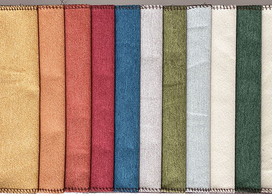 Couch-Gewebe des Chenille-225gsm legt Textilbeige Chenille-Polsterungs-Gewebe mit Teppich aus