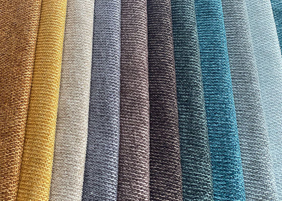 385cm einfaches Leinen-Sofa Fabric Polyester-Ausgangsgewebe 100%