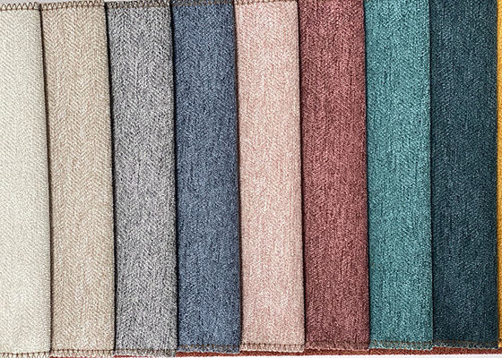 Antipillen-Chenille-Sofa Fabric Heavyweight Polyester Plain-Gewebe