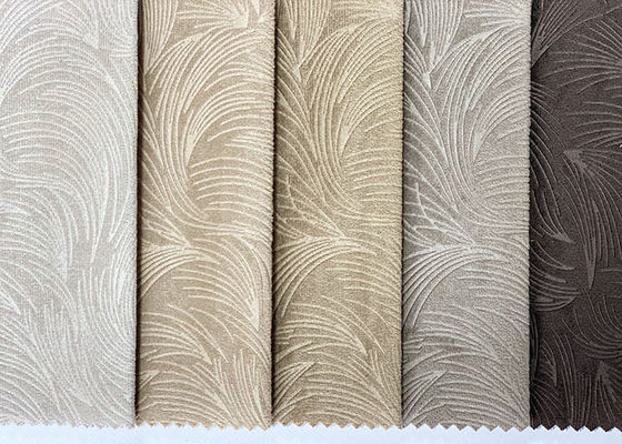Samt Sofa Fabric 3D des Polyester-100 prägte Samt-Polsterungs-Gewebe