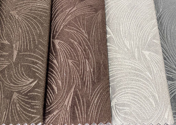 Samt Sofa Fabric 3D des Polyester-100 prägte Samt-Polsterungs-Gewebe