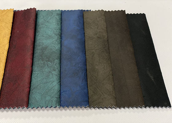 Sofa Fabric Waterproof Polyester Microsuede-Gewebe des Velourleder-230gsm