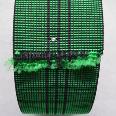 Grün Sofa Webbing Belt des 7cm Polsterungs-elastisches gewebten Materials