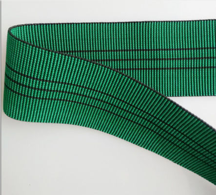 Grüne Polsterungs-elastisches gewebtes Material pp. 2 Zoll-Polypropylen-gewebtes Material
