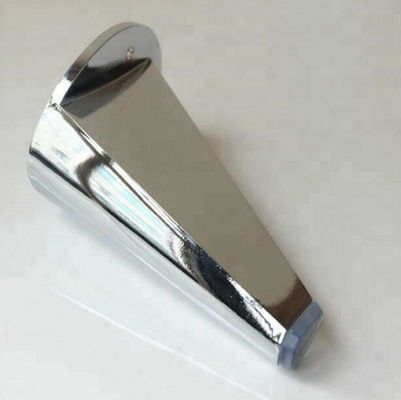 Silberne Metallkabinett-Füße der Möbel-Hardware-Ersatzteil-15cm dekorative