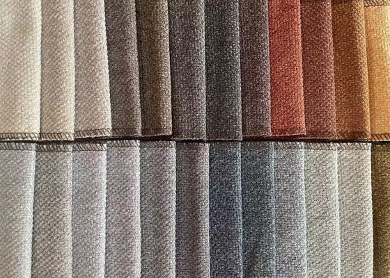 Chenille-Polsterungs-Sofa Fabric-Polyester-moderne Entwürfe 100%