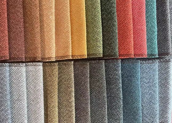 Chenille-Polsterungs-Sofa Fabric-Polyester-moderne Entwürfe 100%