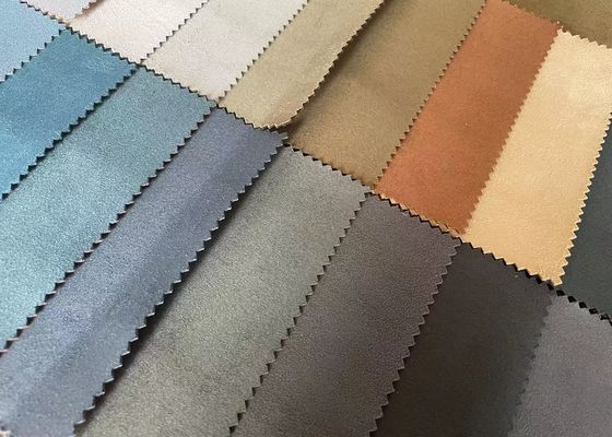 Microfiber-Faux-Veloursleder-Sofa Fabric-Polyester 100% für die Mikroschuh-Herstellung