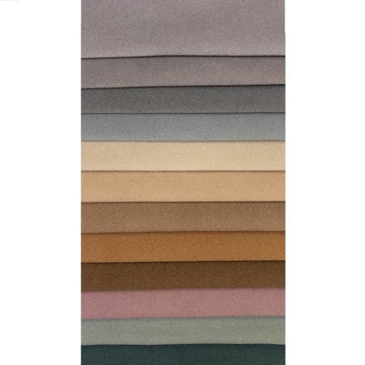 Polyester-Samt-Sofa Fabric Warp Knitting Imitations-Veloursleder 100%