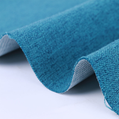 bürstete Leinwandbindung 230gsm wasserdichten Sofa Fabric For Living