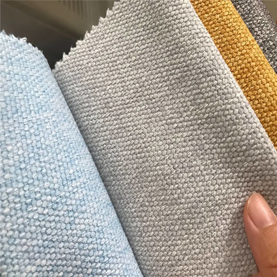 Leinwandbindung färbte Leinen-Sofa Fabric, das, Polyester 100% Normallack verdickte