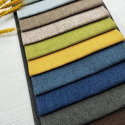 Ebene gefärbtes Haupt- Textil-Leinen-Sofa Fabric-Polyester 100%