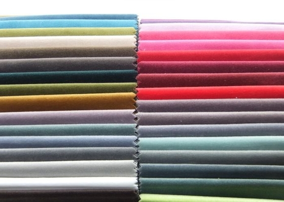 Polyester-Möbel-Samt-Gewebe 100% für Sofa Chairs Wrinkle Resistant