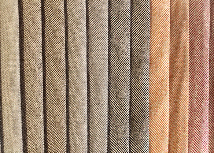 Garn-gefärbtes Gewebe 100% des Polyester-Automobilsitzbezug-Sofas Mehrfarbenleinengewebe